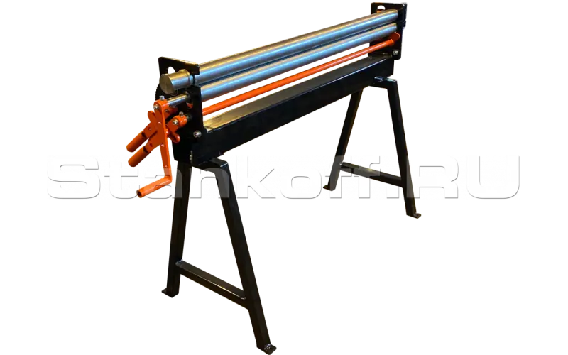 Вальцовочный станок трех-валковый ручной RM-2000x1.2