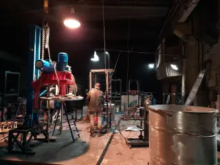Диссольвер двухосевой