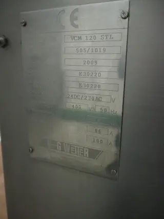 Вакуумный куттер K+G Wetter VCM 120 STL
