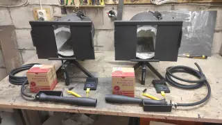 Газовая инжекционная горелка для горна