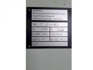Токарно-фрезерный станок с ЧПУ Spinner TC 52-MC