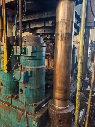 Пресс гидравлический ПА2642 ус.1600 тонн, ПА2638 ус.630 тонн, изотермическая штамповка, титан, лопатка, ПА2646, ДА2238, ДБ2240