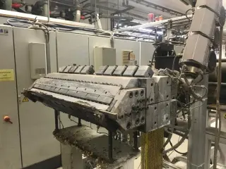 In-line линия с формовкой Illig RDM 70 KB и экструдером Battenfeld 120мм 1997 года