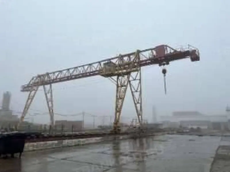 Кран козловой КК-12,5М рег.№61624 с подкрановыми путями