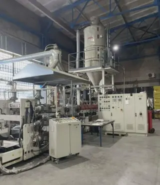 Экструзионная линия Rajoo rsix-1490-50/900 rpet