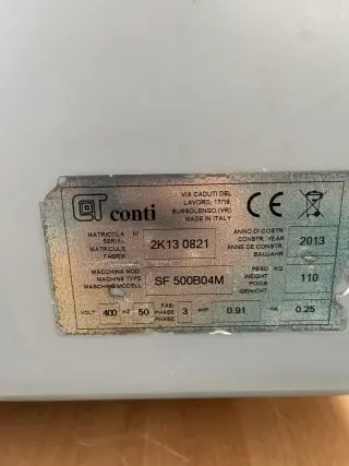 Тісторозкаточна машина Conti SF 500B04M
