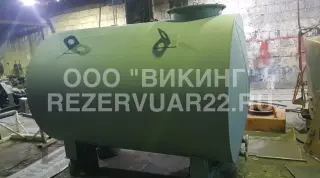 Резервуар горизонтальный стальной наземный (РГСН) 15м3