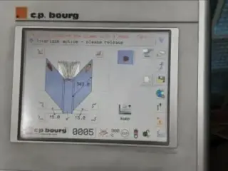 Полуавтоматическая термоклеевая переплетная машина Bourg Binder BB3002