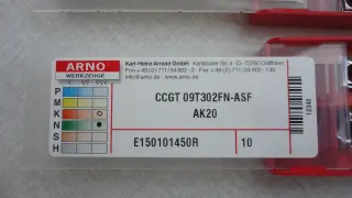 пластины твердосплавные сменные CCGT 09T302FN-ASF