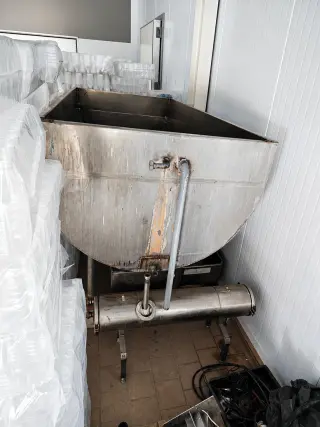 Ванна для сыра и творога 2500 л