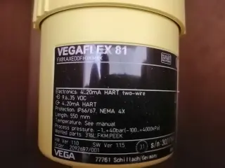 Уровнемер жидкости Vegaflex 81