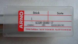 Сверло со сменными пластинами ARNO SC32R-0048G-17