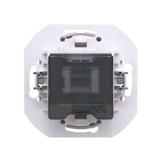 Розетка скрытой установки CADUCEUS ALING EON USB тип A для зарядки устройств, двойная, 2,1А, 5В=, 250В~, механизм