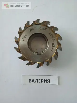 Фреза резьбовая гребенчатая насадная 2671-6224 М70х1,0 ВК8