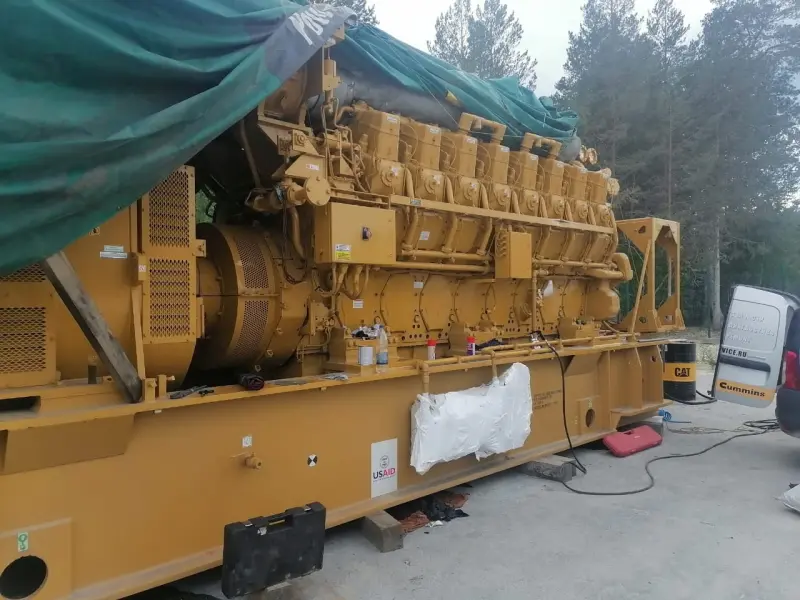 (ГПУ/ГПЭС) Caterpillar На базе двигателя CAT 3616 мощностью 4000 кВт (4 МВт)