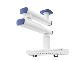 Потолочная двухплечевая медицинская консоль CADUCEUS C2E-A