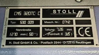 Плосковязальная машина STOLL CMS 320TC-C E3