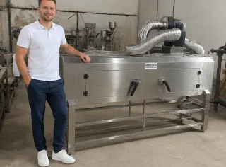 Паровой туннель для термо усадки этикеток