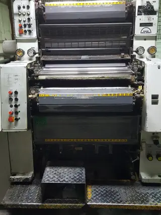 4-х красочную офсетную машину MAN Roland 204T OB, 1995 г.в, 42 млн. оттисков в Минске