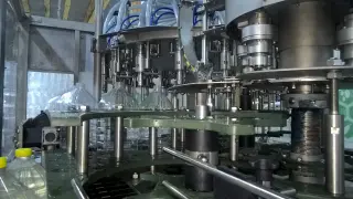 Линии розлива и Моноблоки розлива укупорки для розлива питьевой воды в 5л. бутылки