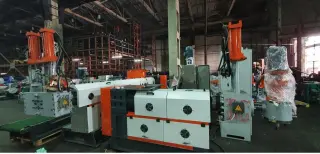 Линию грануляции мягких отходов SJ2 150/150 SKGM+