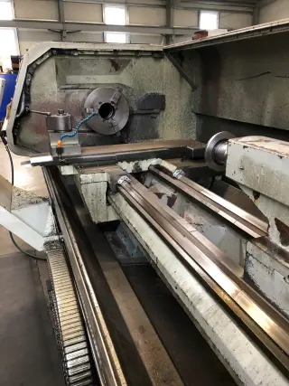 Токарный станок ЧПУ C-ось FAT - TUR 630 A Ø 630 x 2000 x Bore 140 mm 6335 = Mach4metal
