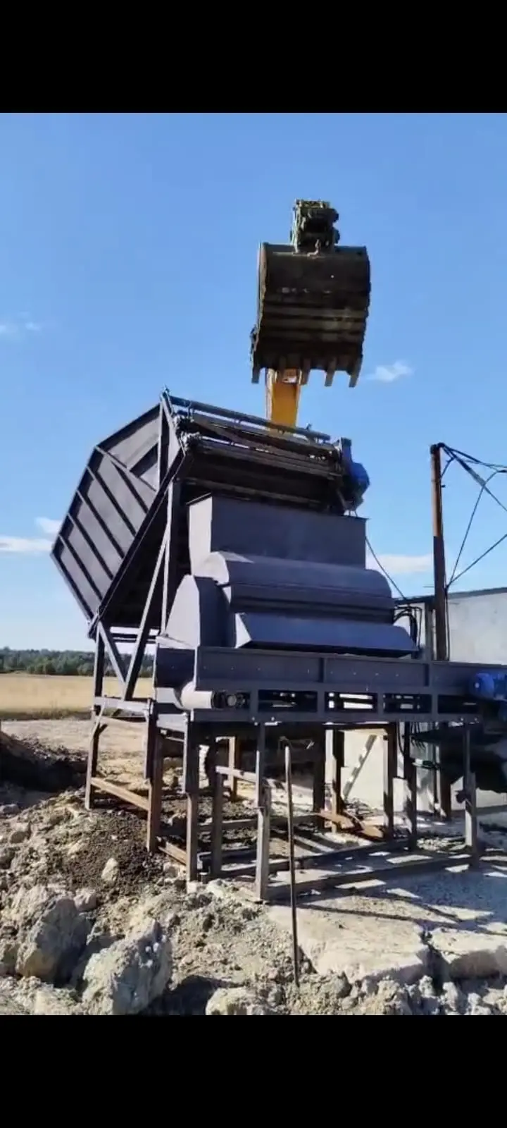Измельчитель торфа, навоза, компоста, помета