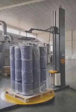 Паллетообмотчик с прижимный устройством INTERPLUS, WJ-1650