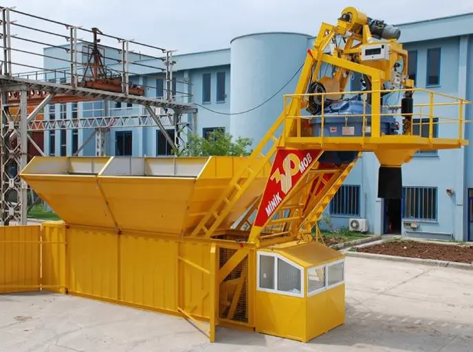 Мобильный бетонный завод Polygonmach Компакт 20 (15-20 м3/час)
