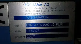 Автоматическое устройство рубки и высечки Bograma BS MULTI 450 S plus