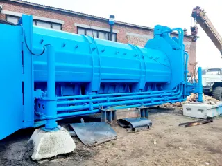 Гидравлические стационарные пресс-ножницы Metso Lindemann с пресс-камерой трехстороннего сжатия