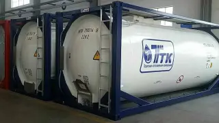 Танк-контейнер объём 25м3 тип Т4, для перевозки нефтепродуктов, новый