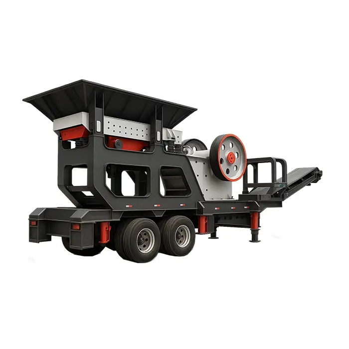 Мобильная щековая дробилка PЕ600х900