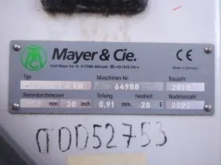 однофонтурная вязальная машина Mayer&amp;CieRELANIT 1.6 ER 28E 30