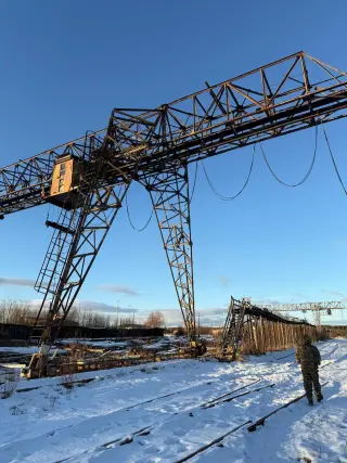 Продам краны козловые ККС 10 пролет 32 метра В наличии 3 крана,два в хорошем рабочем состояний можно проверить работоспобность на месте,од