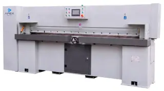 Гильотина для резки шпона APEX AX CNC, AX 2600 CNC