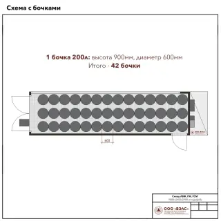 Склад ГСМ 9000х2450х2900