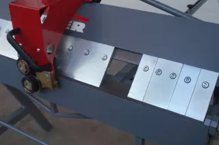 Сегментный листогиб Decker S-1500 ( 1 сегментная балка)