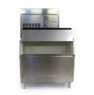 Льдогенератор (чешуя, 385кг) Brema MUSTER 350A-Q + бункер BIN 350