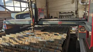 Станок плазменной резки с ЧПУ МТРМ Гиперплазма Next 2500×6000 c Hypertherm MaxPro200