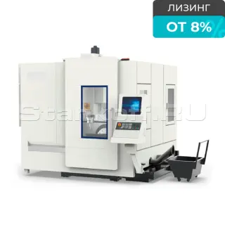 Пятиосевой вертикально-фрезерный обрабатывающий центр с ЧПУ HITIC PLWZ-400B/Siemens