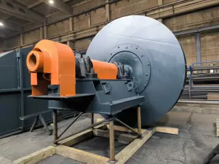 Дымососы ДН с ходовой частью производительностью 38 300–207 000 м³/ч
