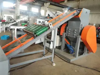 Линия для переработки кабеля MGS-800-01 с двухвальным пре-шредером