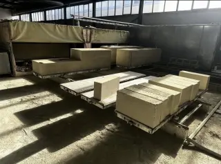 Оборудование для производства газобетонных блоков