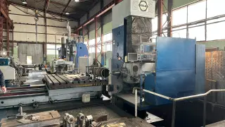 Горизонтально-расточной KOLB HB 80 в хорошем состоянии, с ЧПУ ФМС 3200