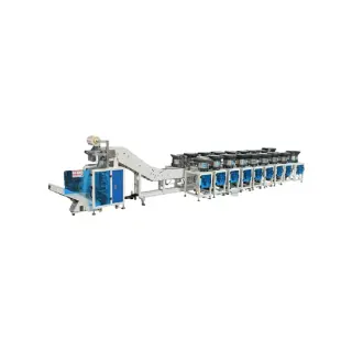 Счетно-фасовочная линия для упаковки метизов TY-320-24P-LD