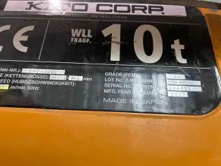 Электроталь KITO ER2-100L, 10 т