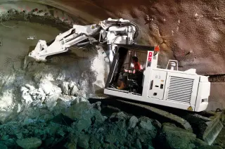 Запасные части тоннельных экскаваторов TEREX TE210