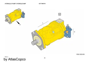 Ремонт Epiroc 2657868168 гидронасос