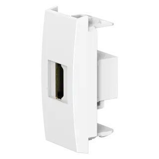 Розетка HDMI тип А-A CADUCEUS ALING MODE для скрытой проводки, механизм
